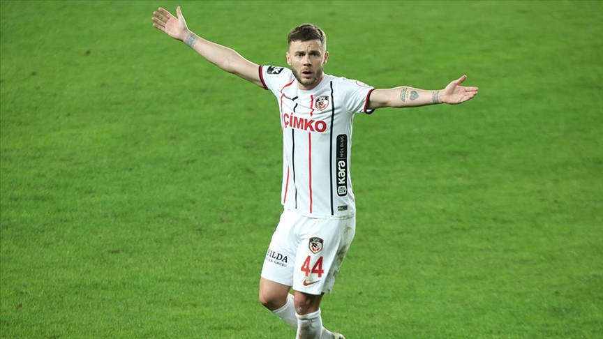 Gaziantep FK'nin kaptanı Maxim, 3 kulvarda kulüp tarihine geçti