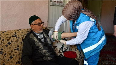 Bilecik'te hasta ve yaşlılar evde aldıkları sağlık hizmetinden memnun
