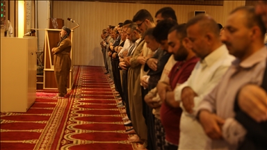 ئەنجامدانی نوێژی جەژنی قوربان لە شاری سلێمانی