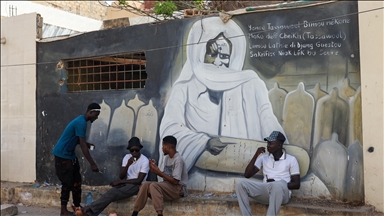 Dakar'ın Ngor Mahallesi'nde duvar resimleri Afrika'nın direniş ve inanç mirasını yansıtıyor