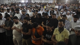 اقامه اولین نماز عید قربان پس از فروپاشی رژیم بعث در سوریه 