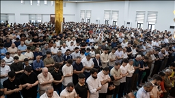 بەڕێوەچوونی نوێژی جەژنی قوربان لە دھۆک