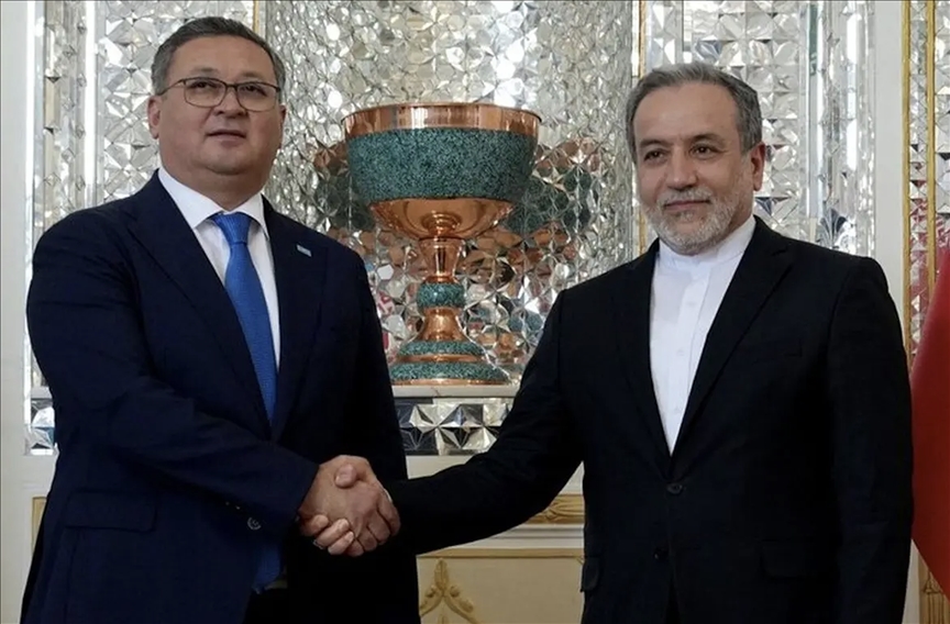 دیدار وزرای خارجه ایران و قزاقستان در تهران