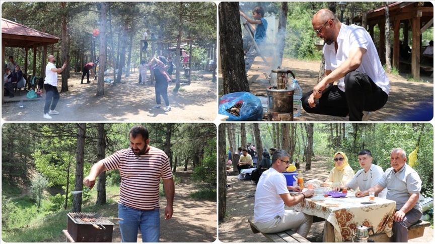 Yozgat'taki Çamlık Milli Parkı piknikçilerin uğrak noktası oldu