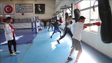 Erkek Boks Milli Takımı, Kastamonu'da kamp yapıyor