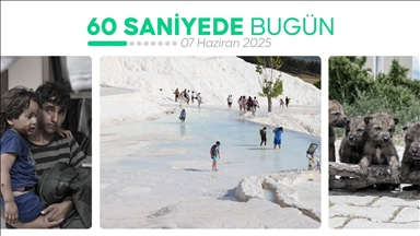 60 saniyede bugün (07 Haziran 2025)