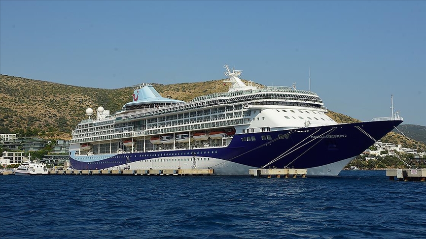 "Marella Discovery 2' kruvaziyeri 1708 yolcusuyla Bodrum'a geldi
