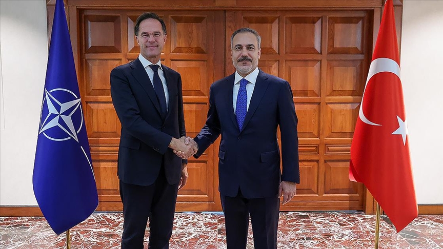 Dışişleri Bakanı Fidan, NATO Genel Sekreteri Rutte ile telefonda görüştü Dışişleri Bakanı Fidan, NATO Genel Sekreteri Rutte ile telefonda görüştü