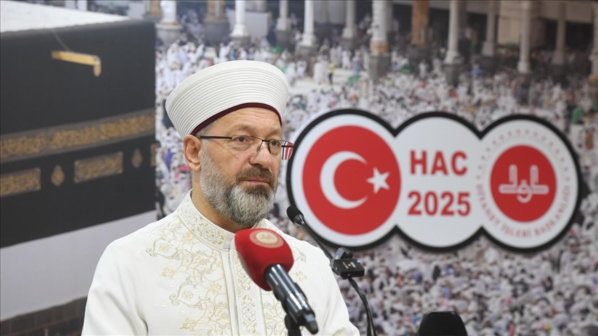 Diyanet İşleri Başkanı Erbaş: Vekaletle kesilen 898 bin 500 hisse kurban, Türkiye Diyanet Vakfına olan güvenin ispatıdır