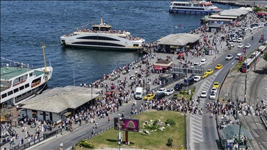 Bayramın üçüncü günü İstanbul'da ziyaretçi yoğunluğu