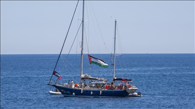 Gaza-bound aid flotilla with 12 activists on board nears Gaza coast despite Israeli warning