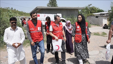 Türk Kızılay, Pakistan’da ihtiyaç sahiplerine kurban eti dağıttı