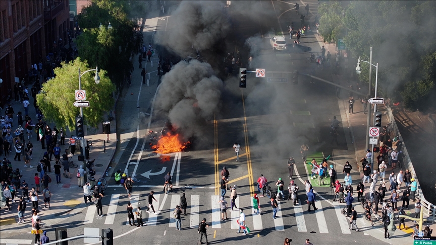 Rriten tensionet në protestat në Los Angeles kundër ligjit të Trumpit për imigracionin