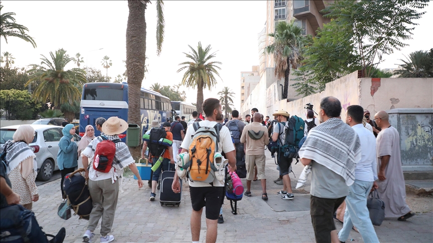 Tunisie : Départ de la caravane maghrébine de la résistance visant à briser le blocus de Gaza