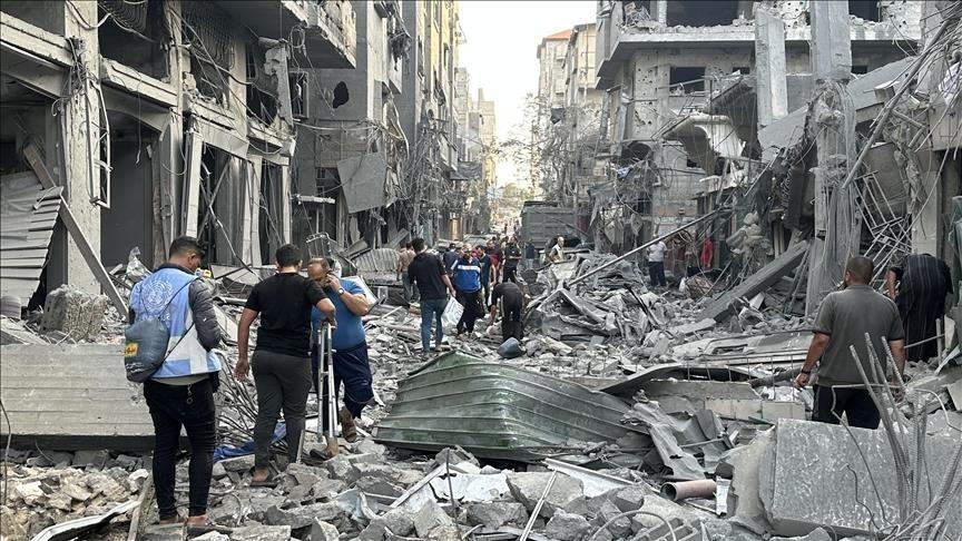 داخلية غزة: استشهاد ضابط وشرطي في قصف إسرائيلي بالنصيرات