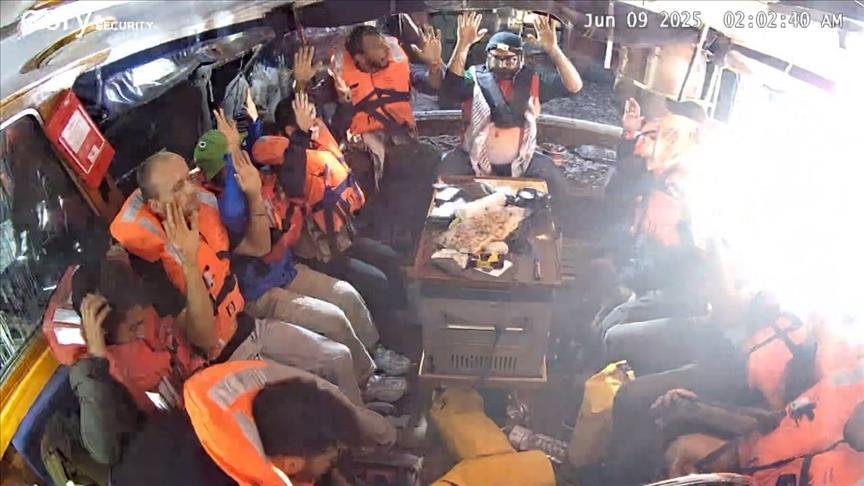 Israeli forces kidnap volunteers on Gaza-bound ship Madleen: Freedom Flotilla Coalition Israeli forces kidnap volunteers on Gaza-bound ship Madleen: Freedom Flotilla Coalition