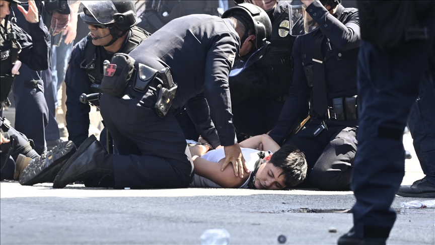 L’ONU affirme souhaiter que la situation à Los Angeles "ne se militarise pas davantage"