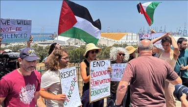Izraelitët protestojnë në mbështetje të Gazës në portin e Ashdodit