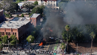 Los Angeles'taki sınır protestoları 3. gününde devam ediyor