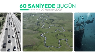 60 saniyede bugün (09 Haziran 2025)