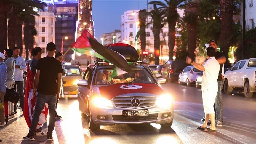 بدء عبور "قافلة الصمود" المغاربية من تونس إلى ليبيا 