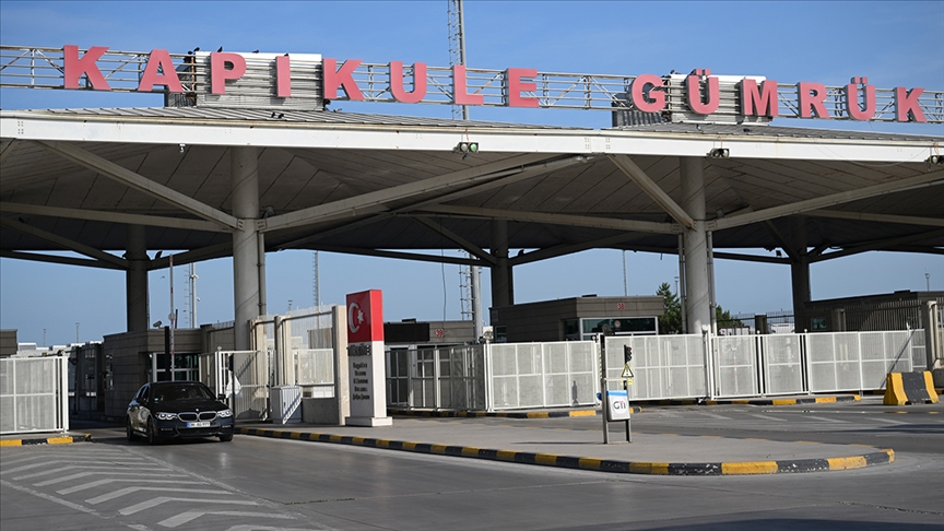 Trakya'daki sınır kapılarından bayram tatili boyunca 228 bin 233 yolcu geçti