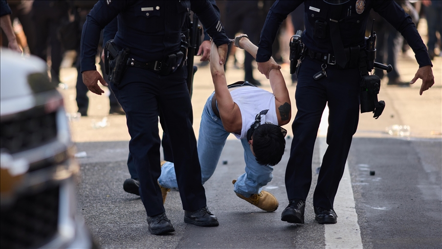 California governor says Trump 'unhinged' after president calls for his arrest