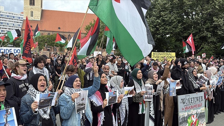 احتجاجات في إيطاليا ضد هجوم إسرائيل على السفينة "مادلين"
