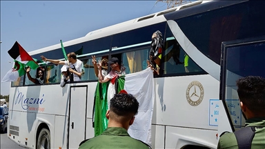 Gazze’ye doğru yola çıkan “Mağrib Direniş Konvoyu”, Libya’daki ilk durağı olan Zaviye kentine ulaştı