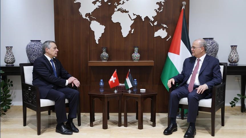الضفة.. مباحثات فلسطينية سويسرية تتناول وقف الإبادة بغزة ومؤتمر السلام