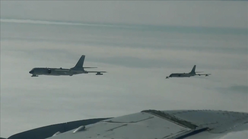 Russian long-range bombers conduct flight over Baltic Sea