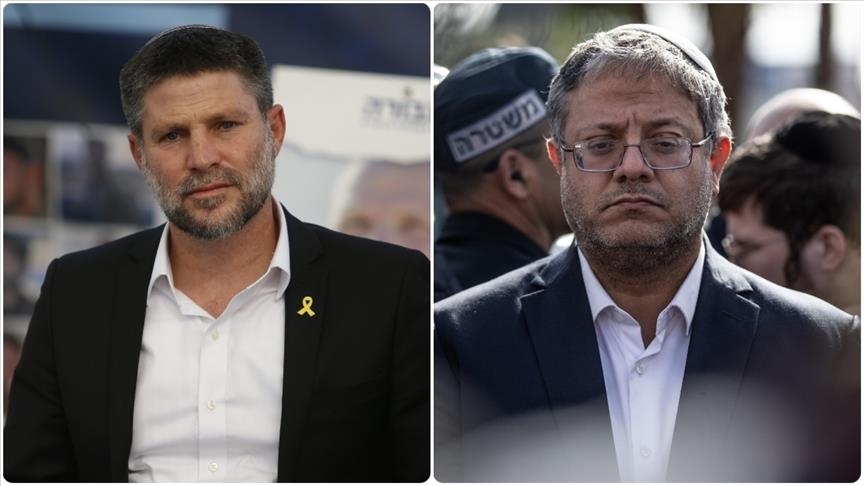 UK says 2 Israeli Cabinet ministers sanctioned 'to uphold human rights'