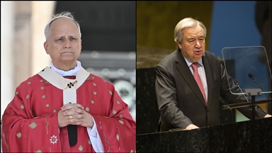 Papa 14. Leo, BM Genel Sekreteri Guterres ile görüştü