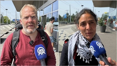Aktivistë zviceranë nisen për në Egjipt për t'iu bashkuar "Marshit Global për në Gaza"