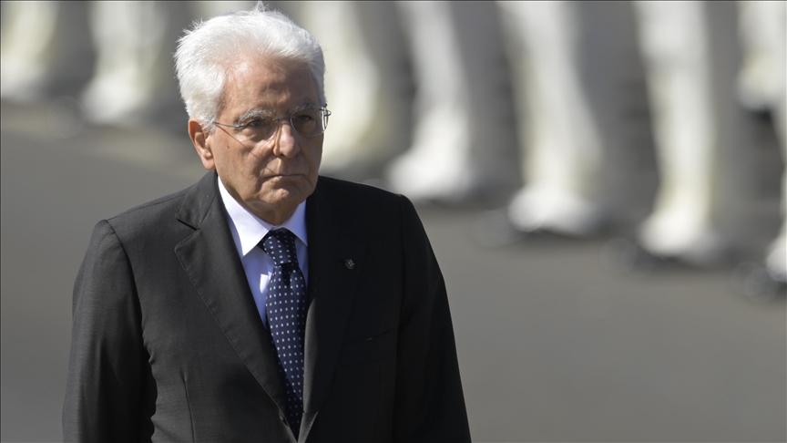Italy’s president calls Gaza situation 'unacceptable,' urges Arab countries' involvement