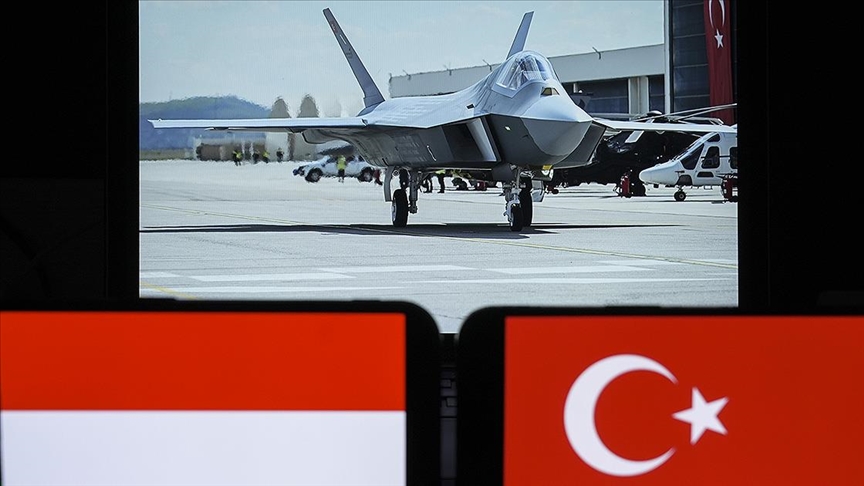 Dünya basını, milli muharip uçak KAAN'ın Endonezya'ya ihracını manşetlere taşıdı