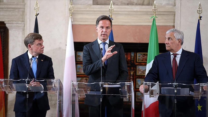 NATO Genel Sekreteri Rutte, ülkelerin savunma harcamalarını ve üretimlerini artırma gerekliliğini yineledi