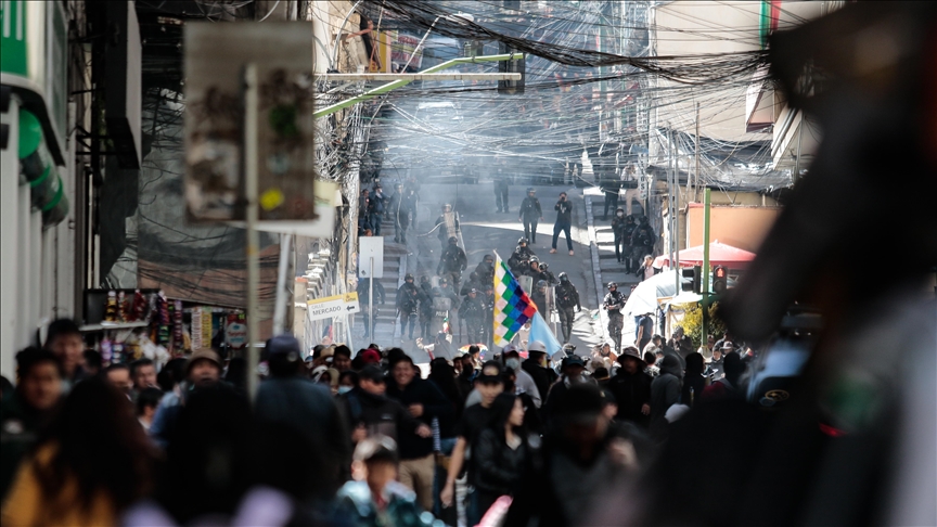 2 police officers killed in Bolivia amid protests over Morales candidacy ban