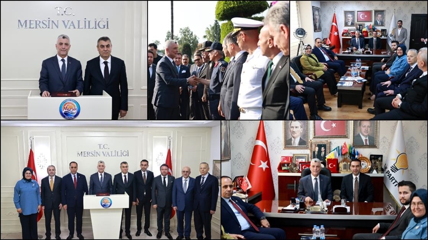 Ticaret Bakanı Bolat, Mersin'de ziyaretlerde bulundu
