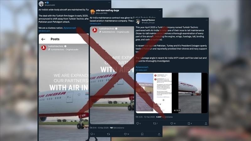 Claim linking Air India crash to Turkish Technic maintenance false