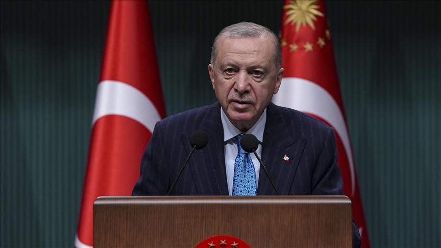 Presidenti Erdoğan shpreh ngushëllime për rrëzimin e aeroplanit në Indi