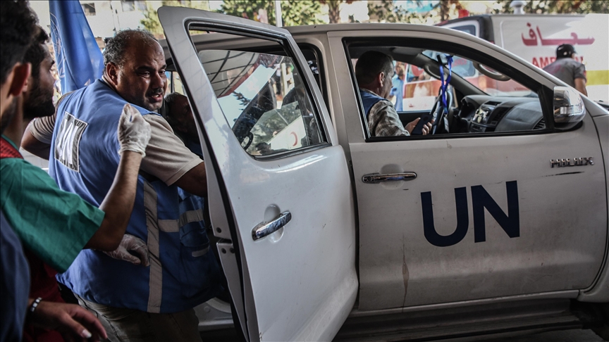 Amid telecommunications blackout, UN agency for Palestinian refugees says it lost contact with staff in Gaza