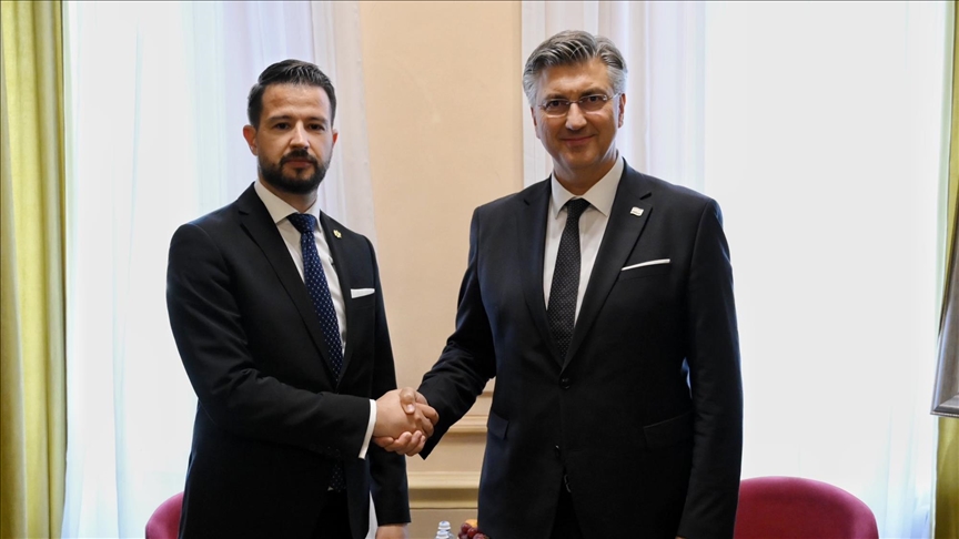 Sastanak Milatovića i Plenkovića u Ukrajini: Za Crnu Goru od izuzetne važnosti podrška Hrvatske na EU putu