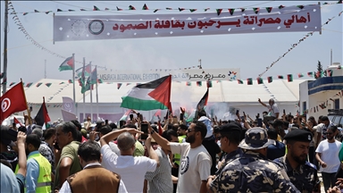 Konvoji i Rezistencës së Magrebit pritet me trëndafila në Misrata të Libisë në rrugën për në Gaza