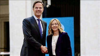 Italy's Meloni meets NATO's Rutte in Rome ahead of key summit in The Hague