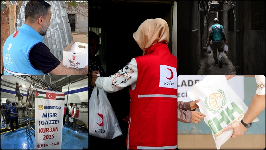 Türk STK'lerin İsrail'in ablukasındaki Gazze'ye kurban seferberliği