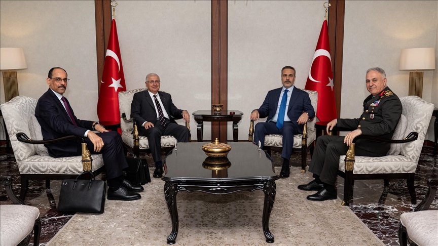 Top Turkish officials meet in Ankara to discuss situation after Israel's attacks on Iran