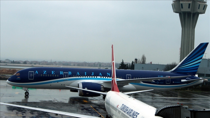Azerbaijan Airlines cancels flights to Tel Aviv, Dubai, Tehran amid Mideast tensions