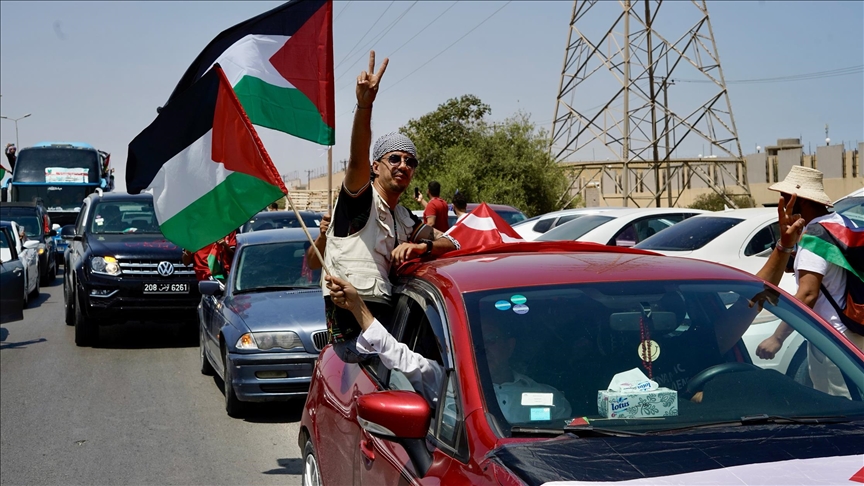 ليبيا.. حكومة حماد تشترط "إجراءات قانونية" لعبور الأجانب بقافلة الصمود