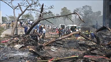 Premier Modi visits deadly plane crash site in western India